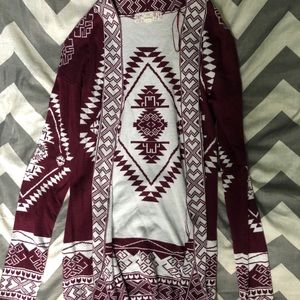 Patterned Cardigan